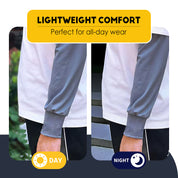⏳Multi-scenario fit🔥UV Protection Cooling Arm Sleeves for Men