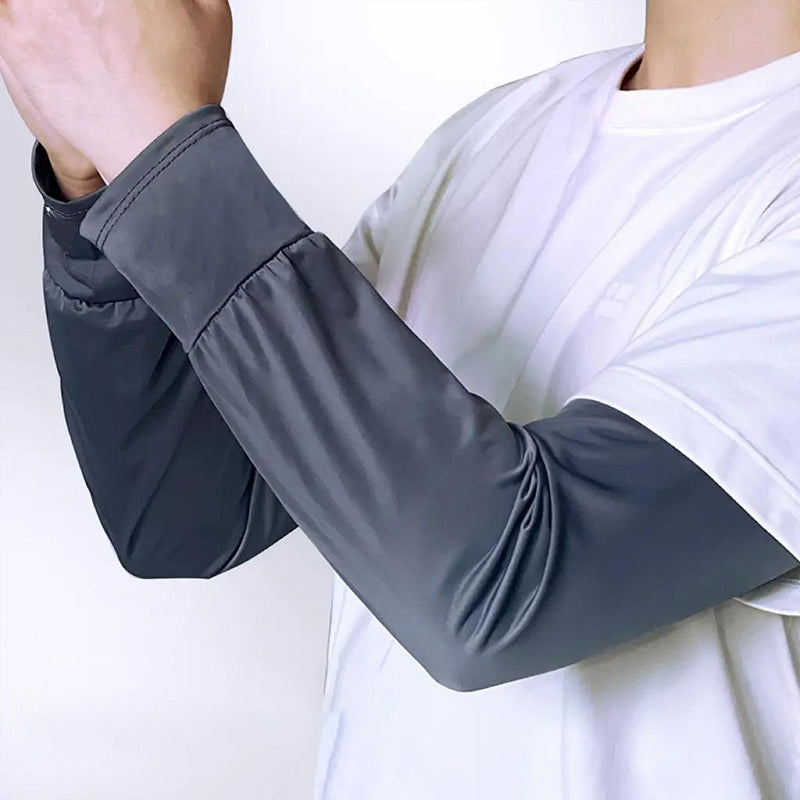 ⏳Multi-scenario fit🔥UV Protection Cooling Arm Sleeves for Men