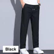 Autumn New🍁✨Men's Regular Fit Straight-Leg Drawstring Pants