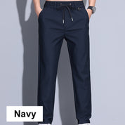 Autumn New🍁✨Men's Regular Fit Straight-Leg Drawstring Pants