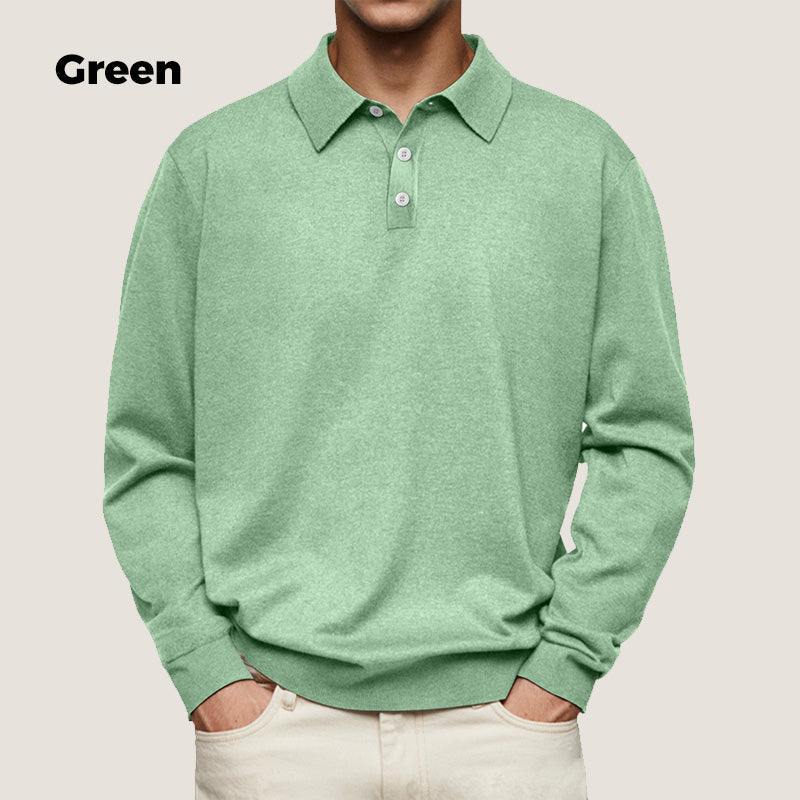 🎉Today's best discount 50% off🔥Men's Comfortable Long Sleeve Lapel Shirt