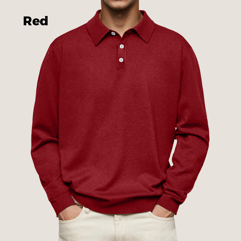 🎉Today's best discount 50% off🔥Men's Comfortable Long Sleeve Lapel Shirt