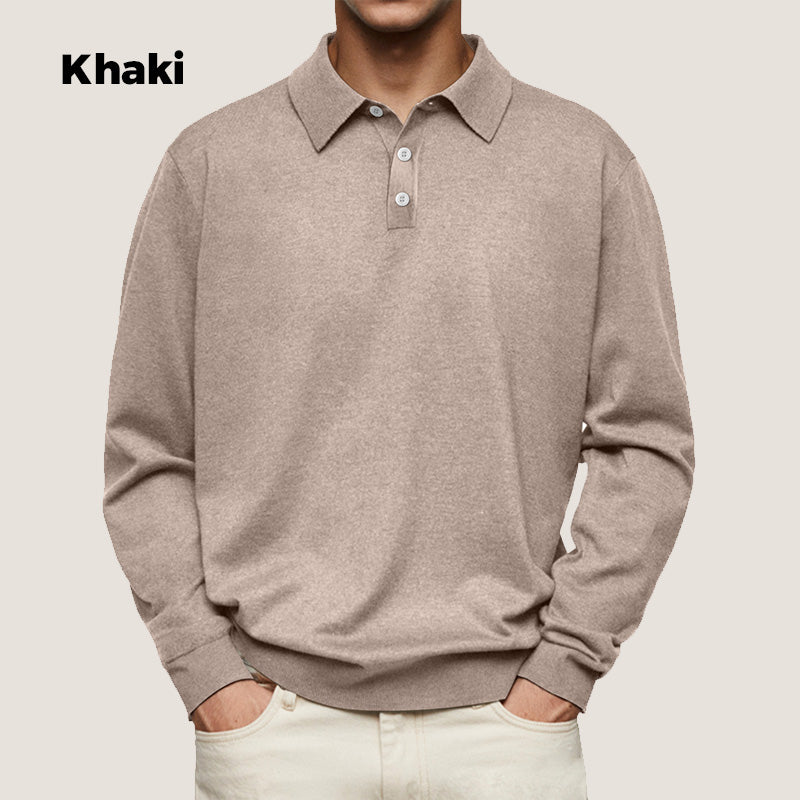 🎉Today's best discount 50% off🔥Men's Comfortable Long Sleeve Lapel Shirt
