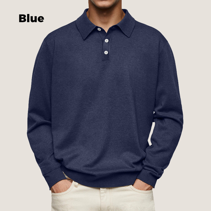 🎉Today's best discount 50% off🔥Men's Comfortable Long Sleeve Lapel Shirt