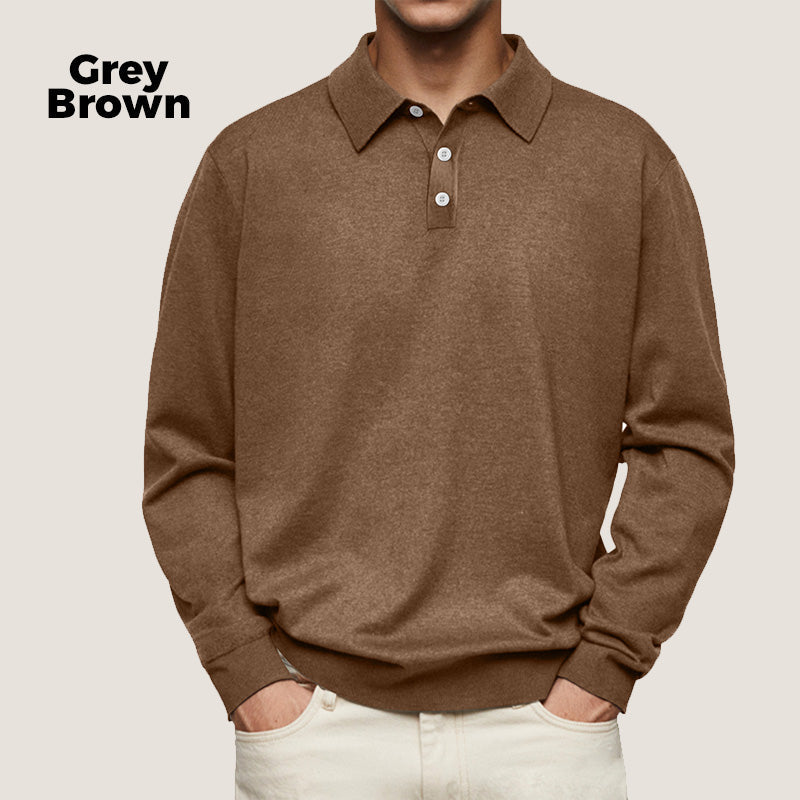 🎉Today's best discount 50% off🔥Men's Comfortable Long Sleeve Lapel Shirt