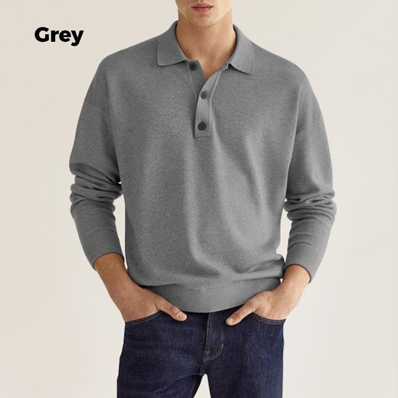 🎉Today's best discount 50% off🔥Men's Comfortable Long Sleeve Lapel Shirt