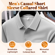 High-end series👑Men's Casual Short Sleeve Collared Shirt