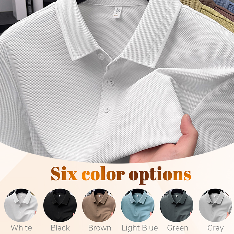 High-end series👑Men's Casual Short Sleeve Collared Shirt