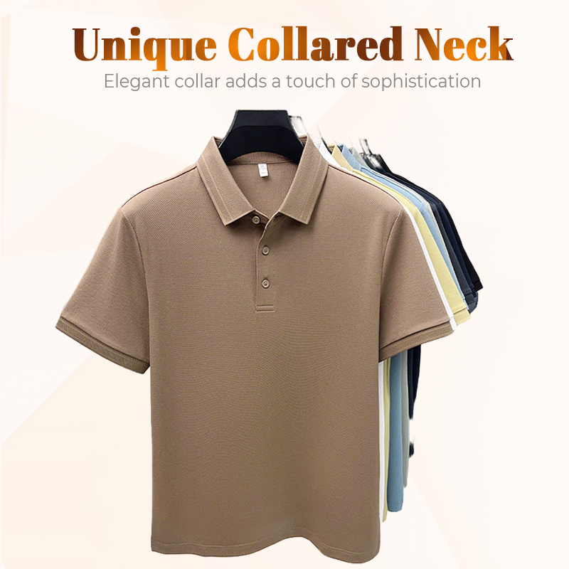 High-end series👑Men's Casual Short Sleeve Collared Shirt