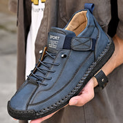 🔥HANDMADE 🔥👞Men's PU Leather Casual Shoes — Pain Be Gone!