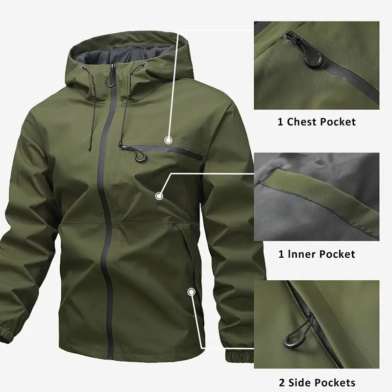 🔥LAST DAY SALE- 50% OFF⛰️3-in-1 Waterproof Men's Jacket