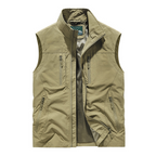 Men’s Oversized Sleeveless Jacket with Pockets