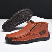 🔥HANDMADE 🔥👞Men's Comfort High-Top Loafers