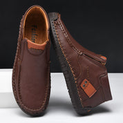 🔥HANDMADE 🔥👞Men's Comfort High-Top Loafers