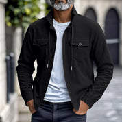 🔥Warm and Stylish✨Men's Corduroy Button-Down Long Sleeve Jacket