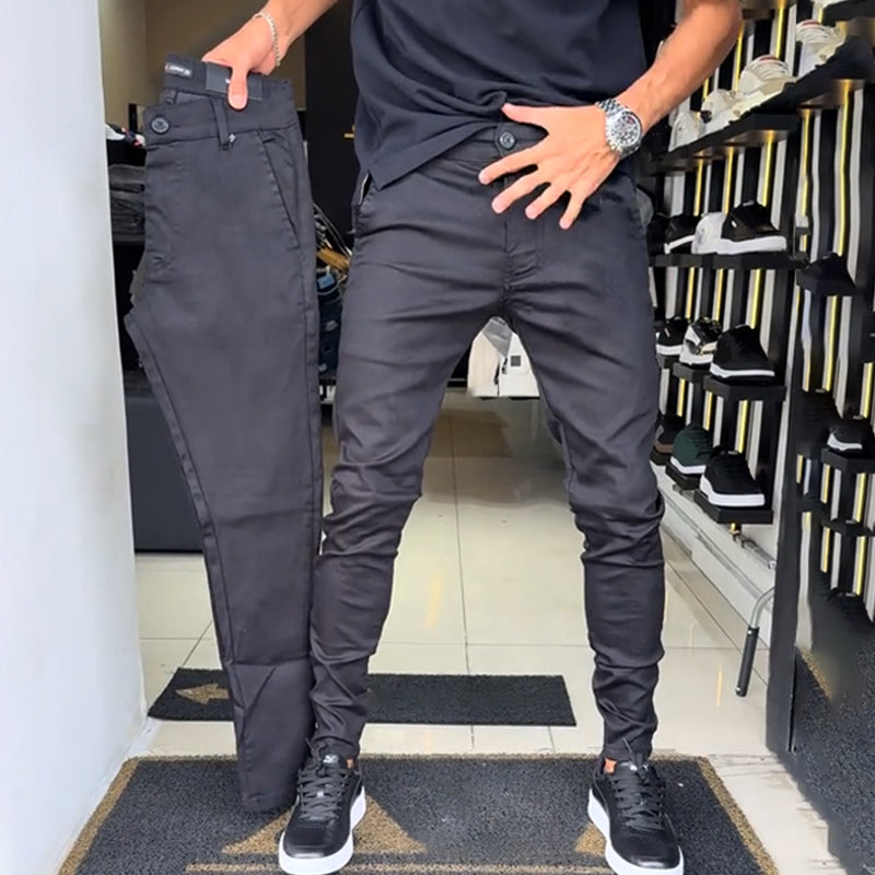 🔥Best Seller🔥Men’s Slim-Fit Casual Solid Color Pants