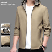 ✨Double-sided Wearable✨Men's Lightweight Casual Zip-Up Jacket