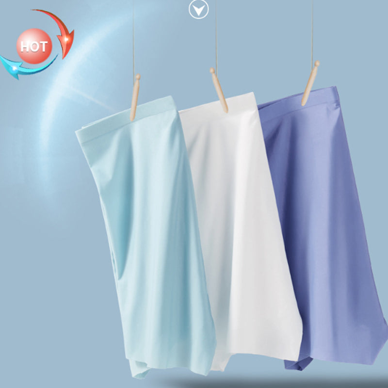 Men's Breathable Boxer Briefs with Pouch Support