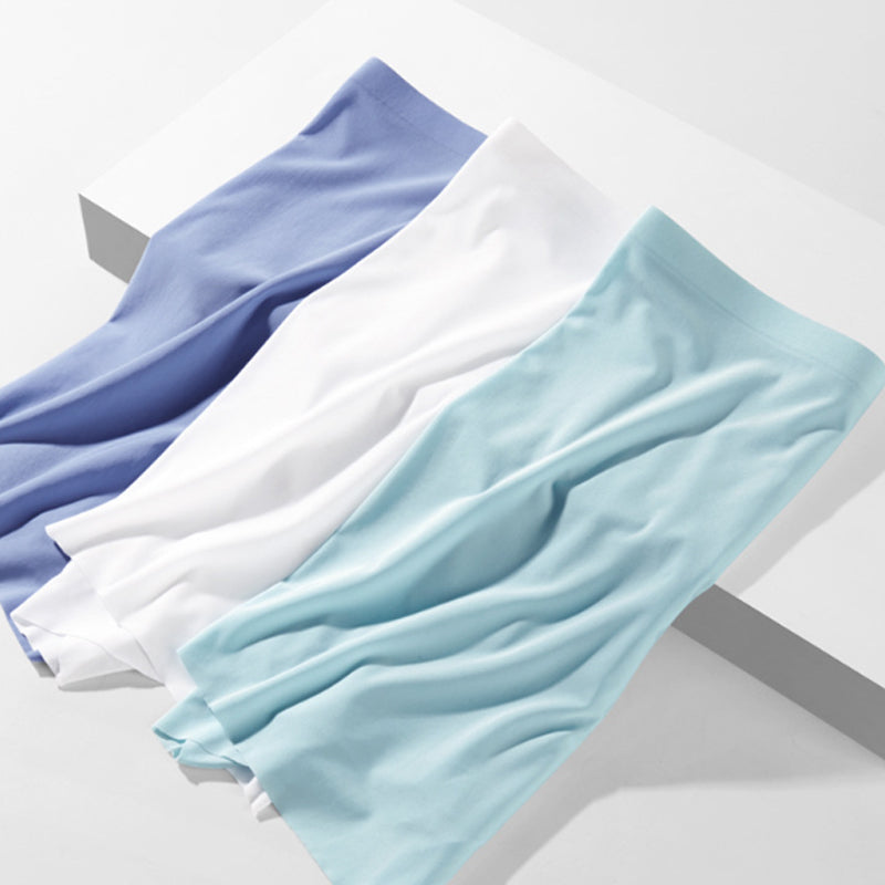 Men's Breathable Boxer Briefs with Pouch Support