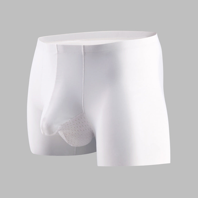 Men's Breathable Boxer Briefs with Pouch Support