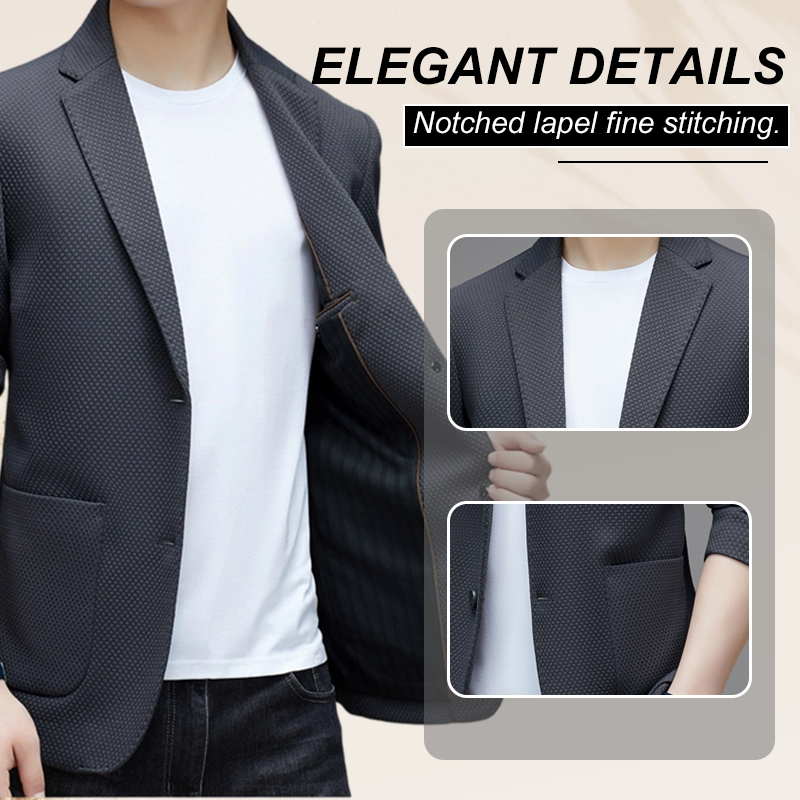 🎉Free shipping ✈️ Men's business two-button slim-fit high-quality suit jacket