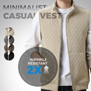 ✈️Free shipping and tax exemption💪Men's Solid Color Simple Casual Vest — 🔪Stab-Proof Design