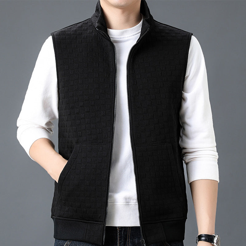 ✈️Free shipping and tax exemption💪Men's Solid Color Simple Casual Vest — 🔪Stab-Proof Design