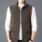 Men’s Solid Color Stab-Proof Vest Coat