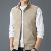 ✈️Free shipping and tax exemption💪Men's Solid Color Simple Casual Vest — 🔪Stab-Proof Design