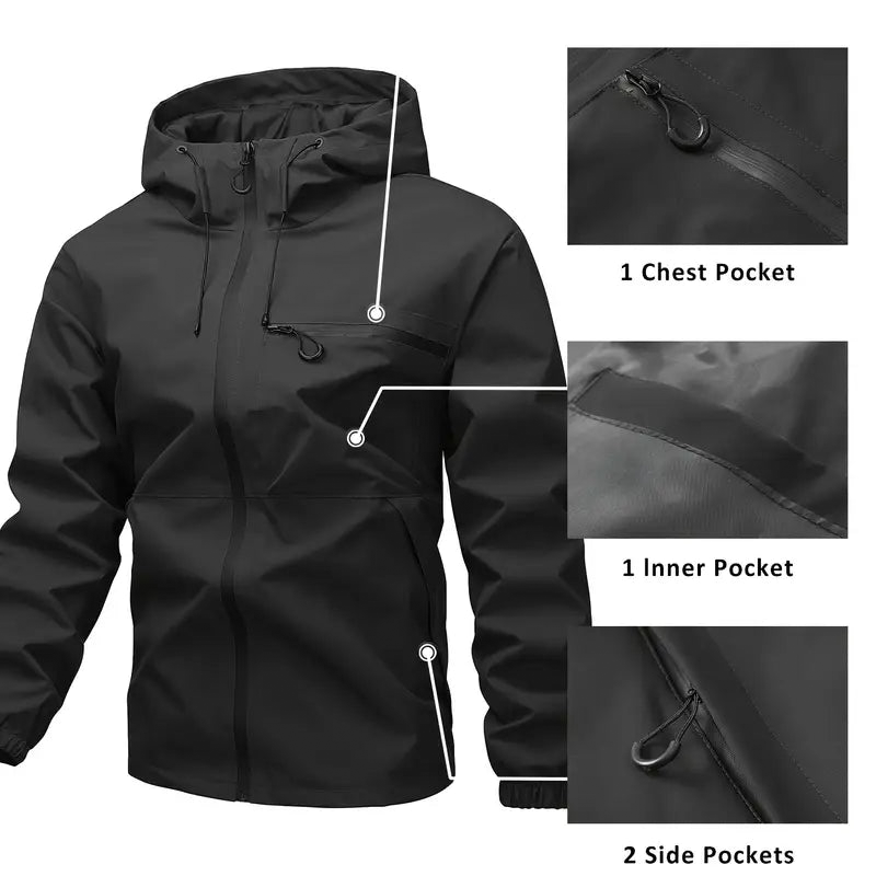 🔥LAST DAY SALE - 50%OFF⛰️Outdoor Sports Solid Color Jacket For Men and Women