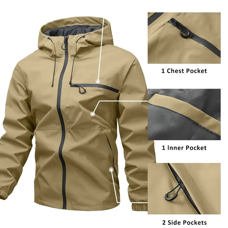 🔥LAST DAY SALE - 50%OFF⛰️Outdoor Sports Solid Color Jacket For Men and Women
