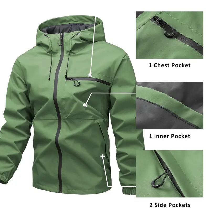 🔥LAST DAY SALE - 50%OFF⛰️Outdoor Sports Solid Color Jacket For Men and Women