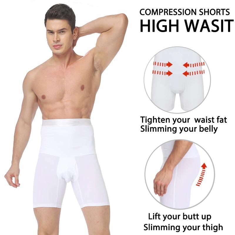Men’s High-Elastic Shapewear Boxers