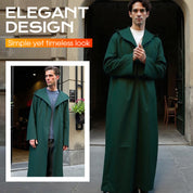 Solid-Color Hooded Robe Cloak