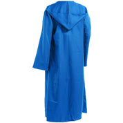 Solid-Color Hooded Robe Cloak