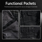 🔥Warm and Stylish🔥Men’s Cozy Plaid Pattern Jacket🧥