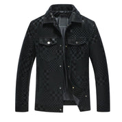 🔥Warm and Stylish🔥Men’s Cozy Plaid Pattern Jacket🧥