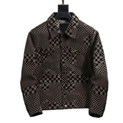 🔥Warm and Stylish🔥Men’s Cozy Plaid Pattern Jacket🧥