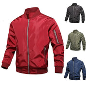 💥Men's Commuter Outdoor Multi-Pocket Solid Color Jacket