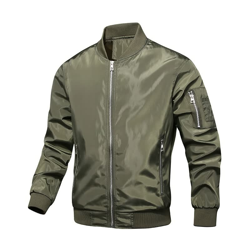 💥Men's Commuter Outdoor Multi-Pocket Solid Color Jacket