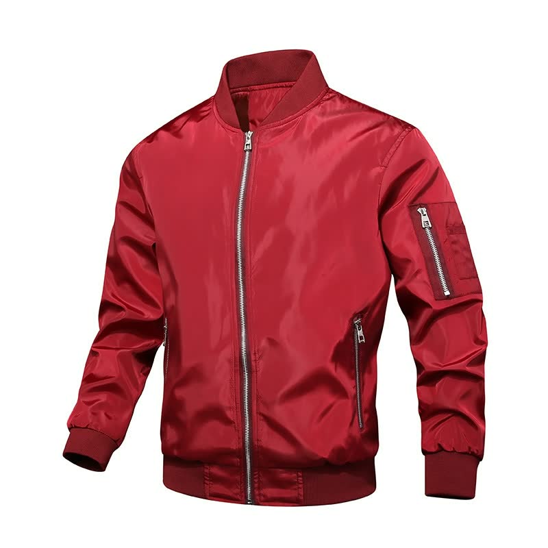 💥Men's Commuter Outdoor Multi-Pocket Solid Color Jacket