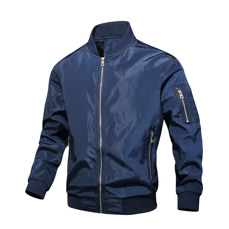 💥Men's Commuter Outdoor Multi-Pocket Solid Color Jacket