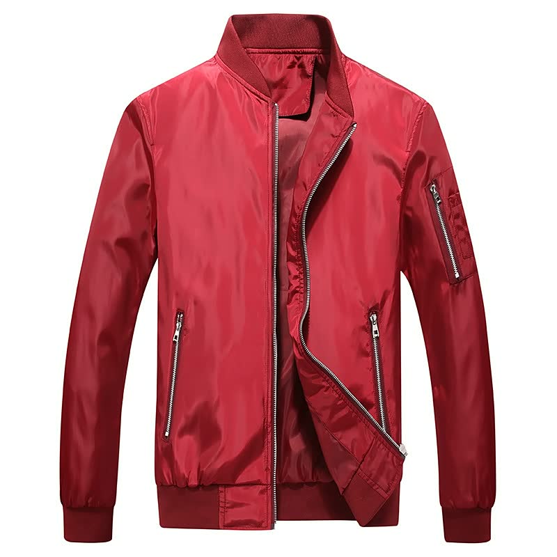 💥Men's Commuter Outdoor Multi-Pocket Solid Color Jacket