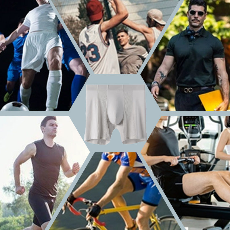 🩳Men's Comfortable Seamless Boxer Briefs