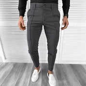 👑Men's Casual Solid Color High-end Dress Pants