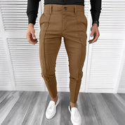 👑Men's Casual Solid Color High-end Dress Pants