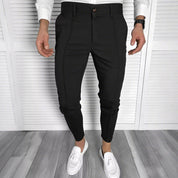 👑Men's Casual Solid Color High-end Dress Pants