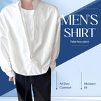Men's Casual Layered Look Shirt
