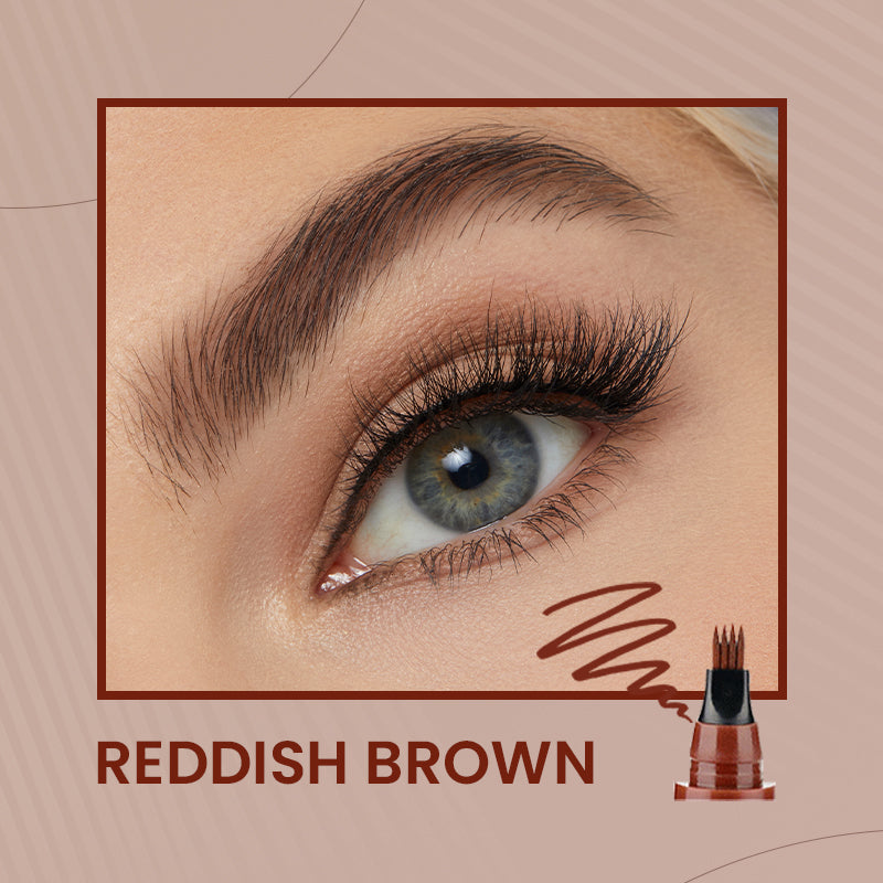 🔥4-End Natural Eyebrow Pencil, Quickly create elegant eyebrow makeup🔥
