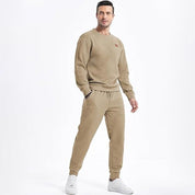 Fall/Winter Hot Sale🔥Men's Knit Jacquard Sweatshirt and Joggers Set